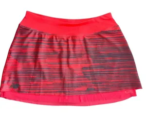 New‎ Balance Pink and Gray Skater Mini Skirt thumbnail 1