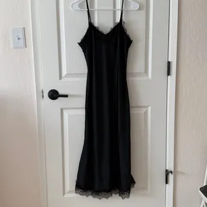 A new day satin lace slip midi dress thumbnail 4