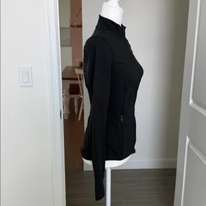 OFFLINE By Aerie The Hugger Full Zip Jacket Black Small thumbnail 5