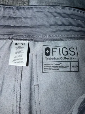 Figs Gray Women's Drawstring Jogger Pants thumbnail 2