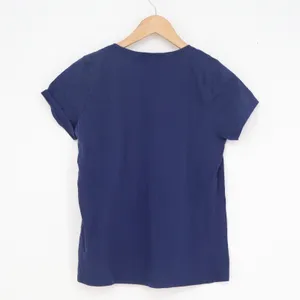 Womens Fighting Cancer Going Through Chemo Sexy Graphic Tee Navy Blue Small thumbnail 4