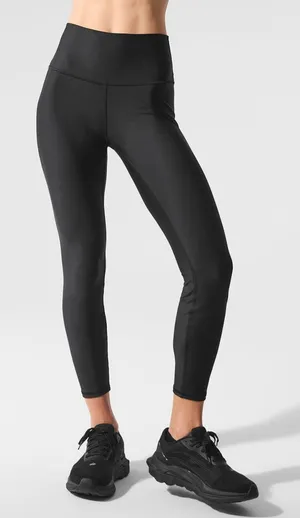 Alo Yoga 7/8 Leggings Airlift Black Size Medium NWT thumbnail 1
