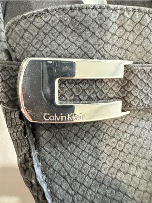 Calvin Klein Flats Women KADYN 10M Black Slip On Casual Shoes EUC thumbnail 6