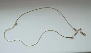 Anthropologie Necklace Gold thumbnail 1