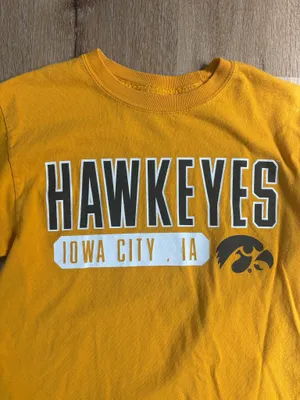 University of Iowa Hawkeyes Mustard Yellow Long Sleeve thumbnail 3