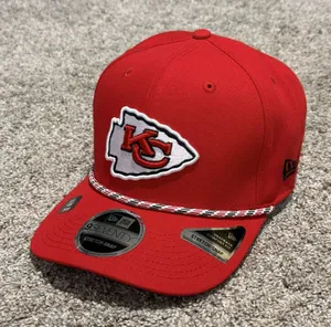 New Era Kansas City Chiefs Multi Rope OTC 9Seventy stretch snapback hat thumbnail 1