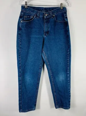 Vintage Lee Mom Hi Waist Jeans Sz 12 P 31” waist thumbnail 1