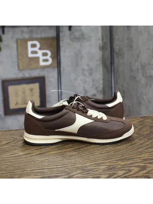 Universal Thread Skyler Jogger Sneakers Double Lace Low Top Brown Multi 7.5M thumbnail 6