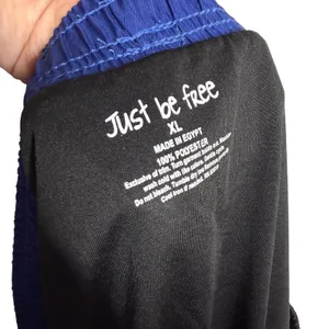 Just Be Free Texas Athletic Running Shorts Size XL Blue Red Activewear Athletic thumbnail 3