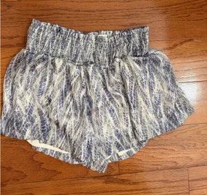 Linnen Rose Skort Blue Size M thumbnail 1