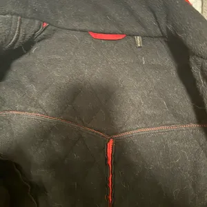 Barbour Cavalry Polarquilt Quilted Jacket in RED thumbnail 8