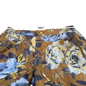 Offline by Aerie Bronze Floral Chillside Snow Puffer Ski Pants Sz L NEW‎ thumbnail 10