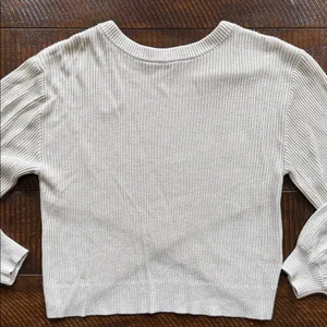 LULULEMON Reversible CrossOver Sweater Size 4 Balletcore Yoga thumbnail 6
