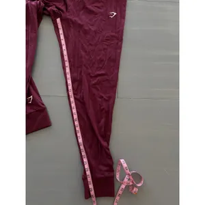 Gymshark Vital Seamless 2.0 Joggers Baked Maroon Womens Medium thumbnail 7