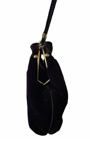 Velvet Kiss Lock Purse Purple thumbnail 3