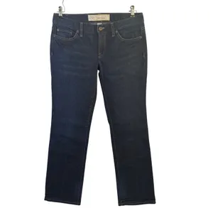 Ann Taylor LOFT‎ Slim Boot Cut Jeans Dark Wash Denim Women's Size 6 thumbnail 3