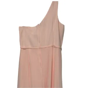 DB Celebrate Studio One-Shoulder Pink Chiffon Dress – Elegant & Flowy thumbnail 5