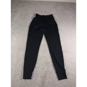 under armour black fitted womens joggers sweatpants xs thumbnail 3