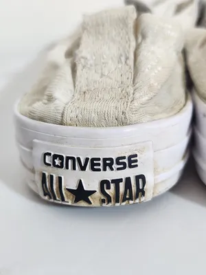 Converse Cream and White Womens All-Star Shoreline Slip-On Sneakers Size 7 thumbnail 6