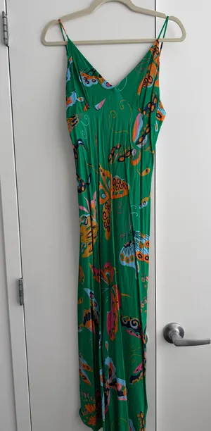 Green H&M Maxi Dress thumbnail 2