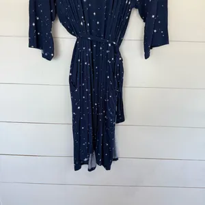 Northstyle Women’s 2X Navy Blue Star Robe thumbnail 5