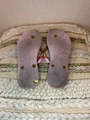 Vera Bradley Butterfly Print Flip Flops Sandals Multicolor Size 11 thumbnail 3
