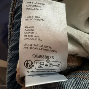 We The Free People Baggy Jeans 24x32 Tinsley HighRise Relaxed Straight 90s Retro thumbnail 12