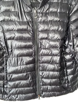 Bogner Down Filled Short Sleeved Jacket Black Size 6 thumbnail 3