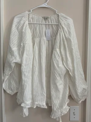 American Eagle Long-Sleeve Beachy Shirt thumbnail 1