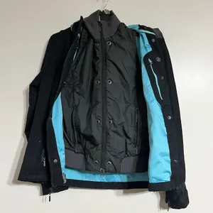 Merrell Jacket Women's S Black Hooded Outdoors Hiking‎ Jacket Zip Pockets Vest thumbnail 4