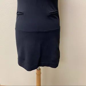 Sanctuary Colorblock Mod Shift Mini Dress Black White Blue S thumbnail 6
