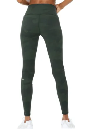 Alo Yoga High-Waist Camo Vapor Legging Hunter Camouflage thumbnail 1