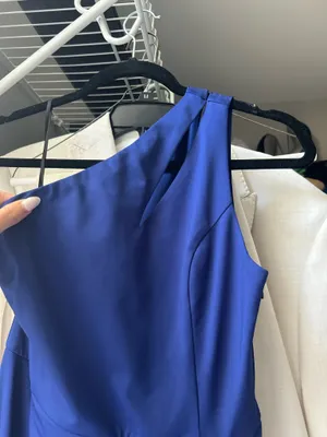 Zalalus Royal blue dress thumbnail 3