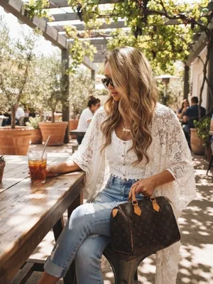 Boho Lace Kimono thumbnail 2
