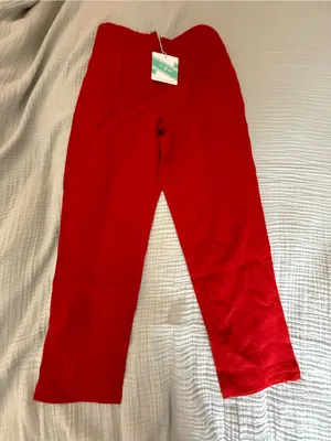 Umgee USA Pull On Red Dress Pants thumbnail 1
