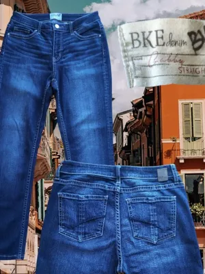 BKE Buckle Gabby Straight Women's Denim Stretch Jeans 27R(27x31.5) Inseam 29 thumbnail 1
