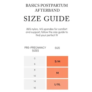 Ingrid & Isabel S/M Afterband Nude Postpartum Belly Band Compression Support thumbnail 6