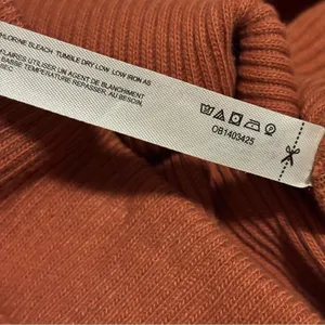 Free People Picnic Sweater Ribbed Flare Lounge Pant Terra Cotta- Size Medium thumbnail 12