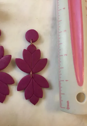 Handmade Polymer Clay Earrings thumbnail 3