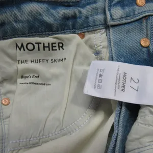 NWT Mother Superior The Huffy Skimp in Rope's End Destroyed Jeans 27 thumbnail 8