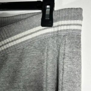 NYL New York Laundry Womens Gray‎ Wide Leg Sweatpants Striped Waist Drawstring M thumbnail 6