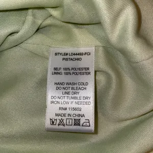 Lush Clothing Mini Dress Womens Small Pistachio Green Ruched Puff Sleeve Cottagecore thumbnail 6