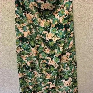 ASTR the Label Open Back Floral Midi Dress sz L summer beachy wedding guest vaca thumbnail 4