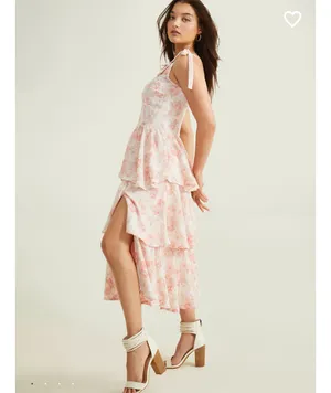 NWT Altar’d State Kassidy Tiered Midi Dress thumbnail 3