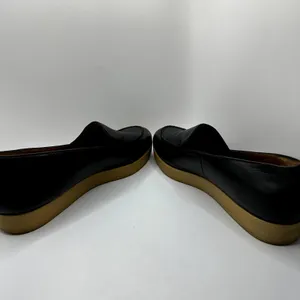 & Other Stories Black‎ Leather Chunky Sole Flatform Loafers Women's 9.5 thumbnail 5