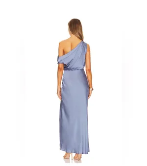 ASTR Asymmetric neck midi dress thumbnail 2