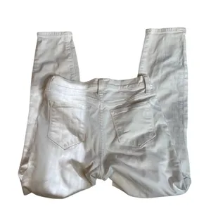J.Crew Lookout High Rise Crop Jeans Womens 27 White Slim Denim AA thumbnail 7