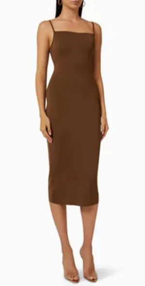 Good American Scuba Midi Dress thumbnail 1