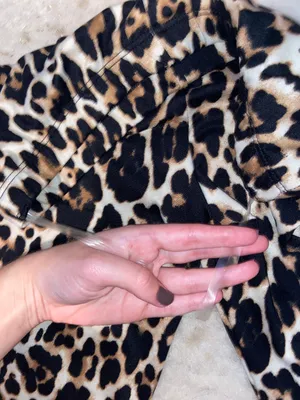 By Together NWT boutique cheetah flare flowy tight pants thumbnail 7