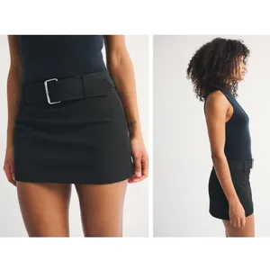 Abercrombie Forme Mid Rise Skort Size Medium Curve Love NWT thumbnail 3